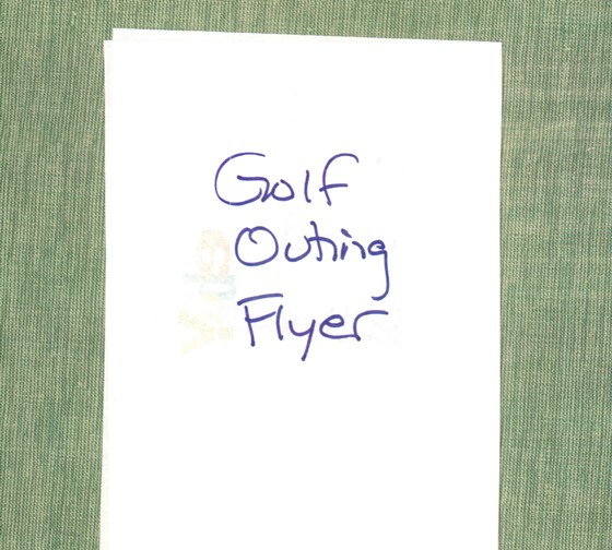 Project work: Charity Golf Outing